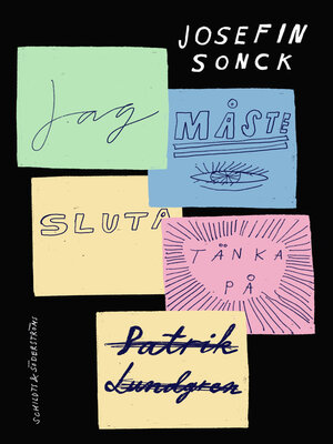 cover image of Jag måste sluta tänka på Patrik Lundgren